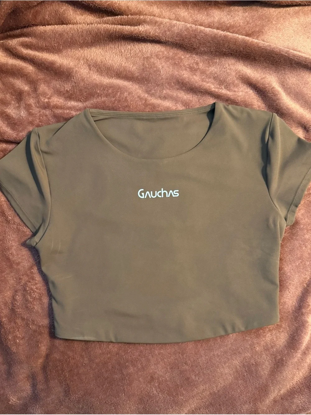 Brown Top Crop - Women